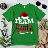 Team Santa Family Group Matching Christmas Pajama Party Premium T-Shirt