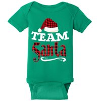 Team Santa Family Group Matching Christmas Pajama Party Baby Bodysuit