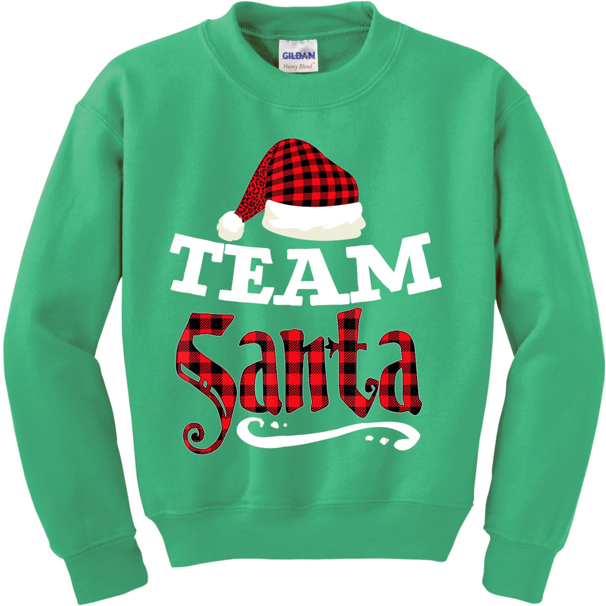 Team Santa Family Group Matching Christmas Pajama Party Kids Sweatshirt