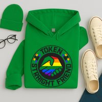 Token Straight Friend Lgbtq Friend Group Hoodie
