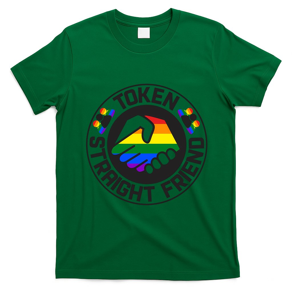 Token Straight Friend Lgbtq Friend Group T-Shirt