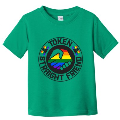 Token Straight Friend Lgbtq Friend Group Toddler T-Shirt