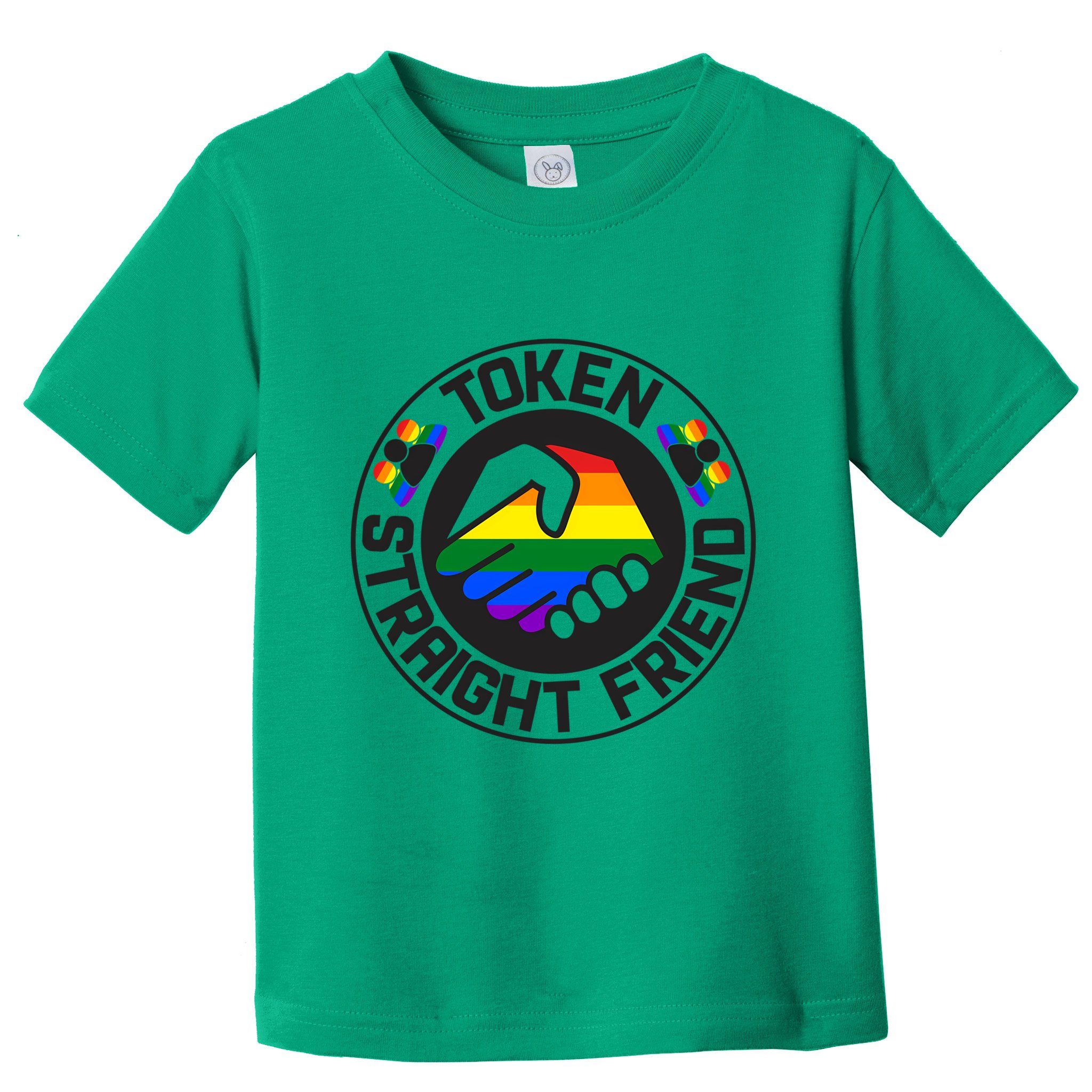 Token Straight Friend Lgbtq Friend Group Toddler T-Shirt