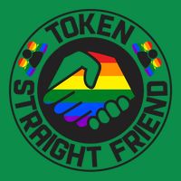 Token Straight Friend Lgbtq Friend Group Toddler T-Shirt