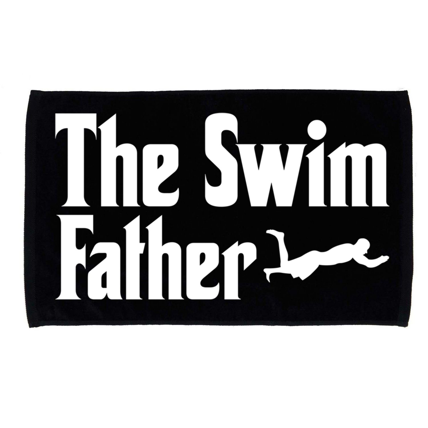 The Swim Father Swimming Dad Swimmer Fathers Day Cute Gift Microfiber Hand Towel