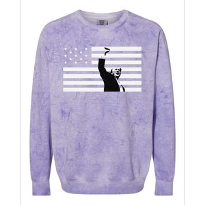 Trump Supporter Fight For America Take It Back Election 2024 Sweat Colorblast Crewneck Sweatshirt