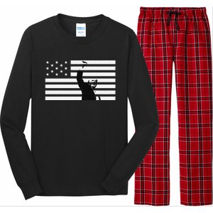 Trump Supporter Fight For America Take It Back Election 2024 Sweat Long Sleeve Pajama Set