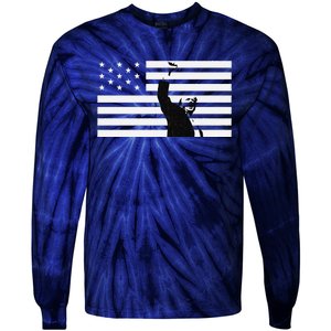 Trump Supporter Fight For America Take It Back Election 2024 Sweat Tie-Dye Long Sleeve Shirt