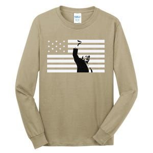 Trump Supporter Fight For America Take It Back Election 2024 Sweat Tall Long Sleeve T-Shirt