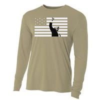 Trump Supporter Fight For America Take It Back Election 2024 Sweat Cooling Performance Long Sleeve Crew