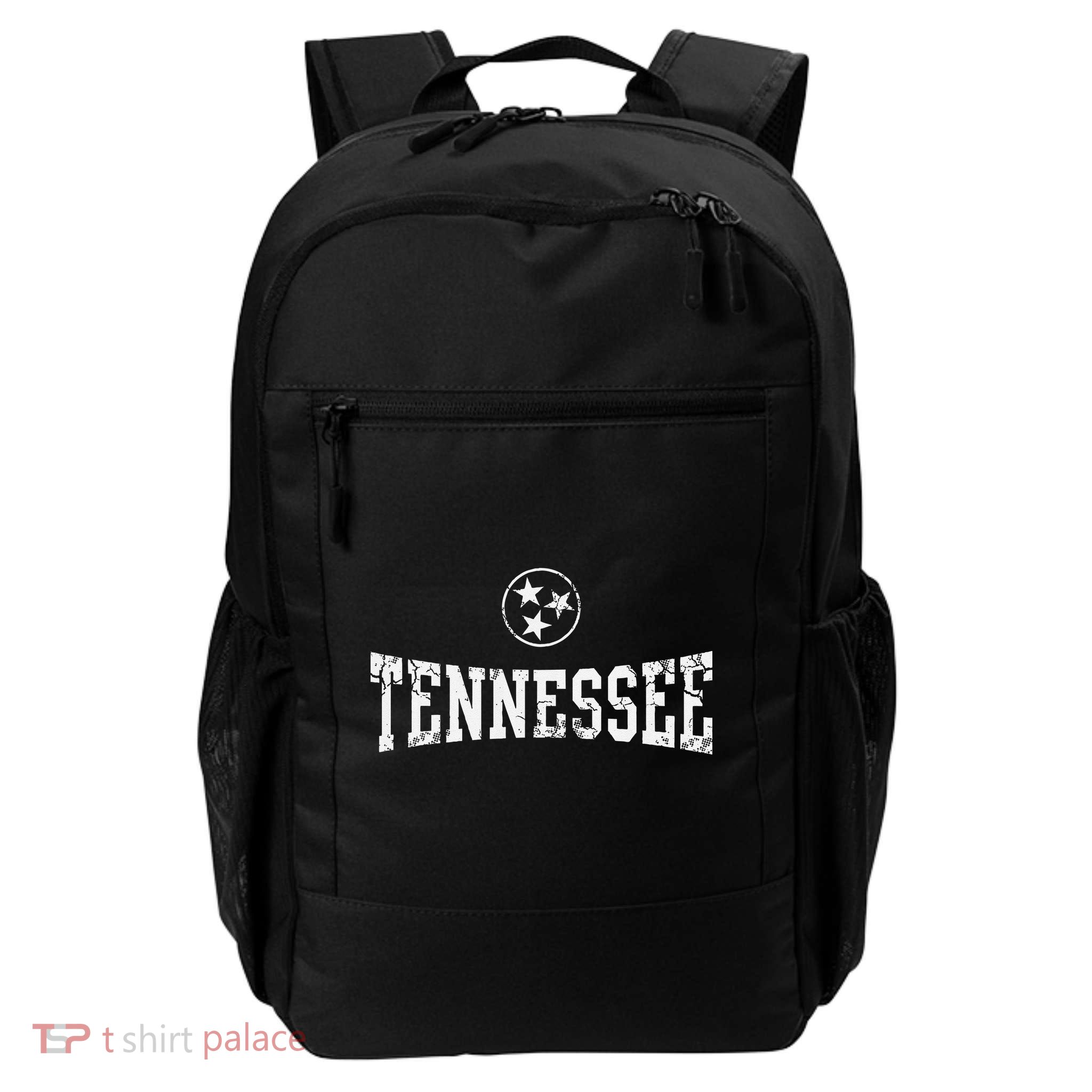 Tennessee State Flag Home Tennessean Distressed Orange Backpack