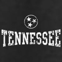 Tennessee State Flag Home Tennessean Distressed Orange Hat