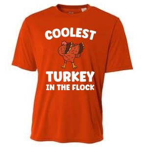 Turkey Squad Funny Thanksgiving Meaningful Gift Cooling Performance Crew T-Shirt