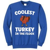 Turkey Squad Funny Thanksgiving Meaningful Gift Tall Sweatshirt