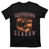 Touchdown Season Football Fall Graphic T-Shirt