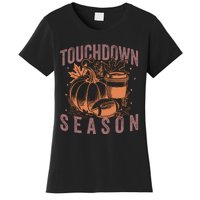 Touchdown Season Football Fall Graphic Women's T-Shirt