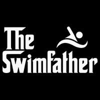 The Swim Father Funny Swimming Swimmer Gift Backpack