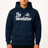 The Swim Father Funny Swimming Swimmer Gift Hoodie