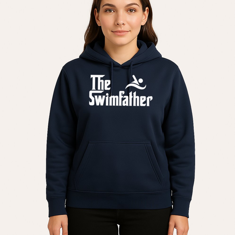 The Swim Father Funny Swimming Swimmer Gift Hoodie