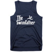 The Swim Father Funny Swimming Swimmer Gift Tank Top