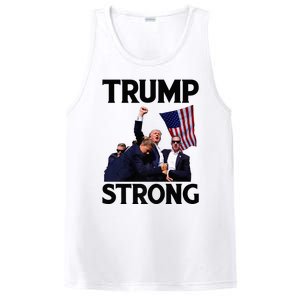 Trump Strong Fist Hand Us Vote Trump 2024 Survives Rally PosiCharge Competitor Tank