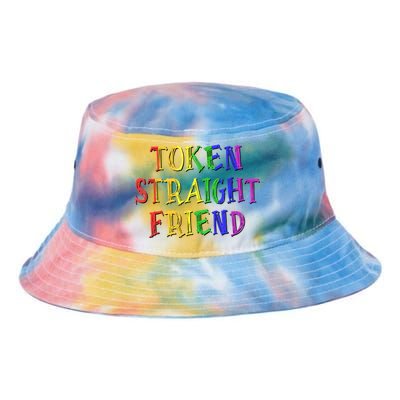 Token Straight Friend - Rainbow Colors Tie Dye Newport Bucket Hat