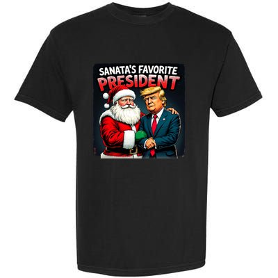 Trump SantaS Favorite President Garment-Dyed Heavyweight T-Shirt