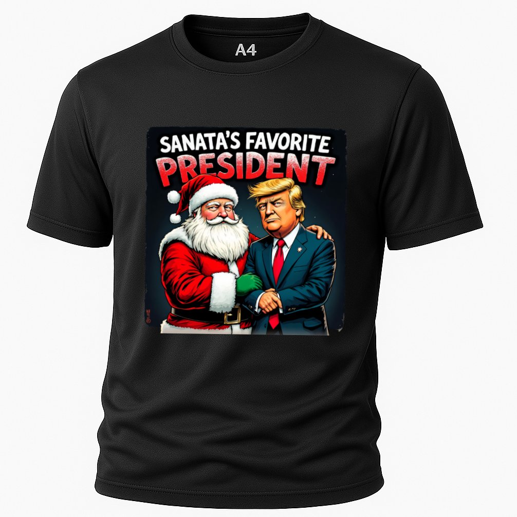 Trump SantaS Favorite President Performance Shirt