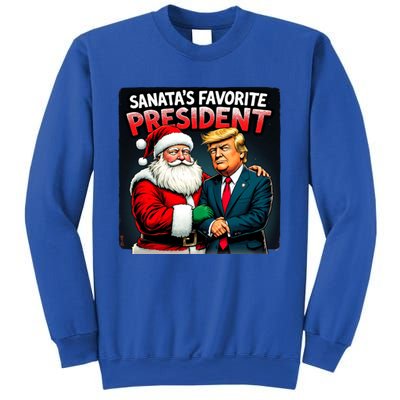 Trump SantaS Favorite President Sweatshirt