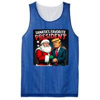 Trump SantaS Favorite President Mesh Reversible Basketball Jersey Tank