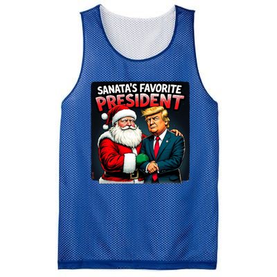 Trump SantaS Favorite President Mesh Reversible Basketball Jersey Tank