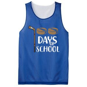 Teachers Students Funny 100th Day Of School Hockey Gift Mesh Reversible Basketball Jersey Tank