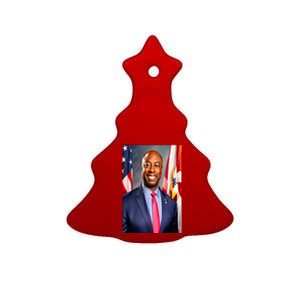 Tim Scott For President 2024 Election Ceramic Tree Ornament