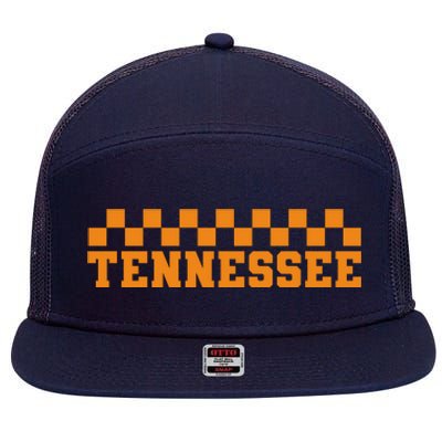 Tennessee Sports Fan 7 Panel Mesh Trucker Snapback Hat