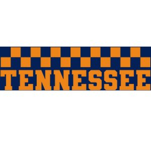 Tennessee Sports Fan Bumper Sticker