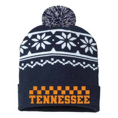 Tennessee Sports Fan USA-Made Snowflake Beanie