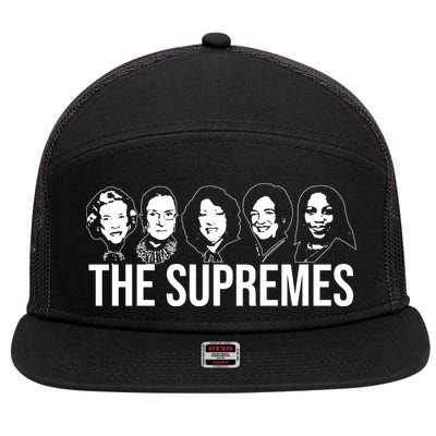 The Supremes Female Supreme Court Justices 7 Panel Mesh Trucker Snapback Hat