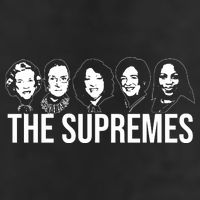The Supremes Female Supreme Court Justices 7 Panel Mesh Trucker Snapback Hat