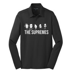 The Supremes Female Supreme Court Justices Silk Touch Performance Long Sleeve Polo