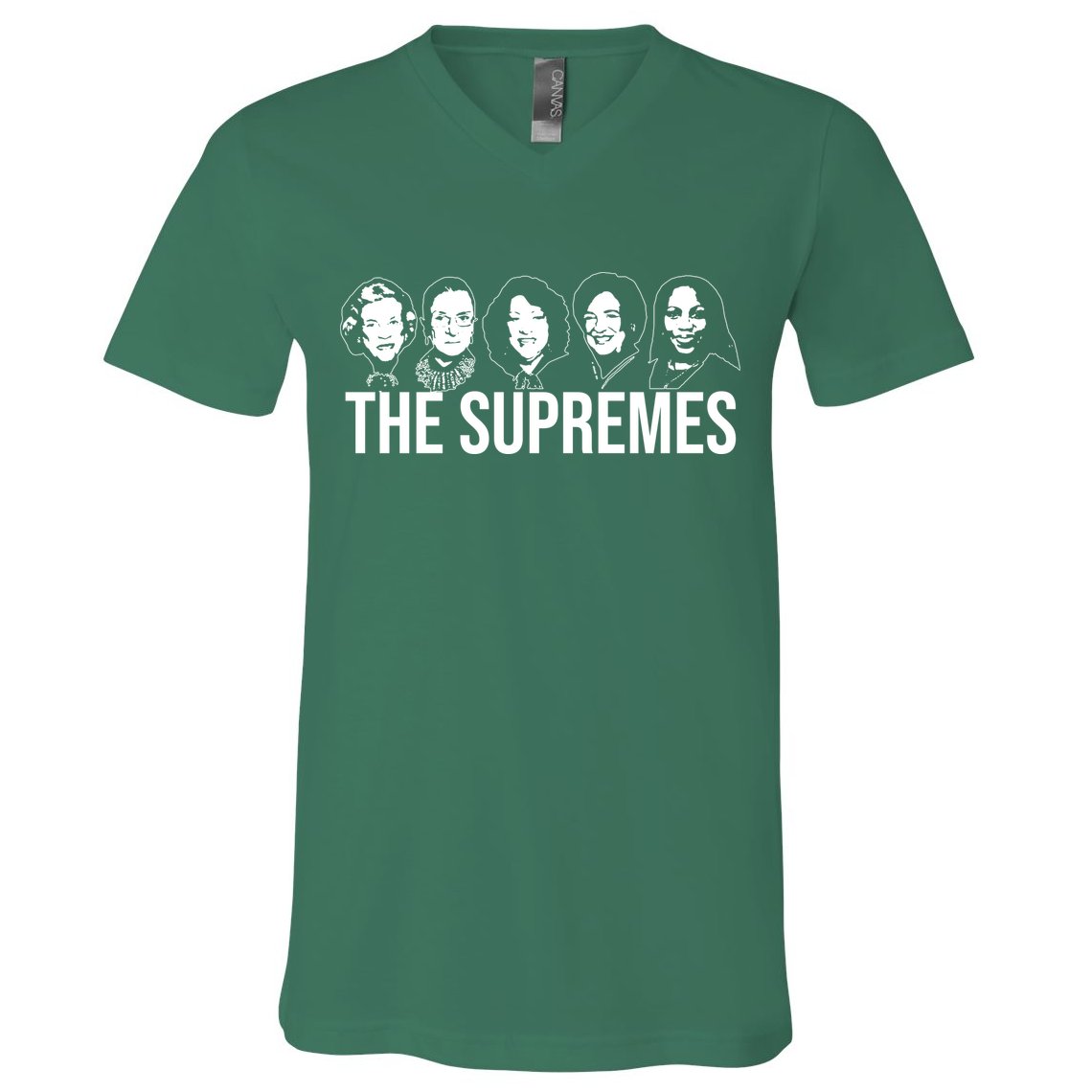 The Supremes Female Supreme Court Justices V-Neck T-Shirt