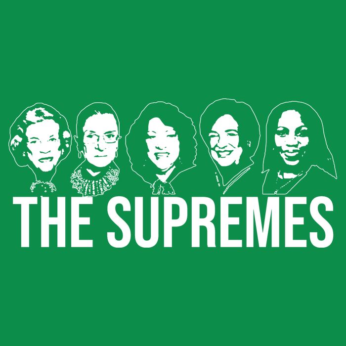 The Supremes Female Supreme Court Justices Poster