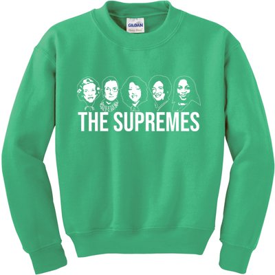 The Supremes Female Supreme Court Justices Kids Sweatshirt