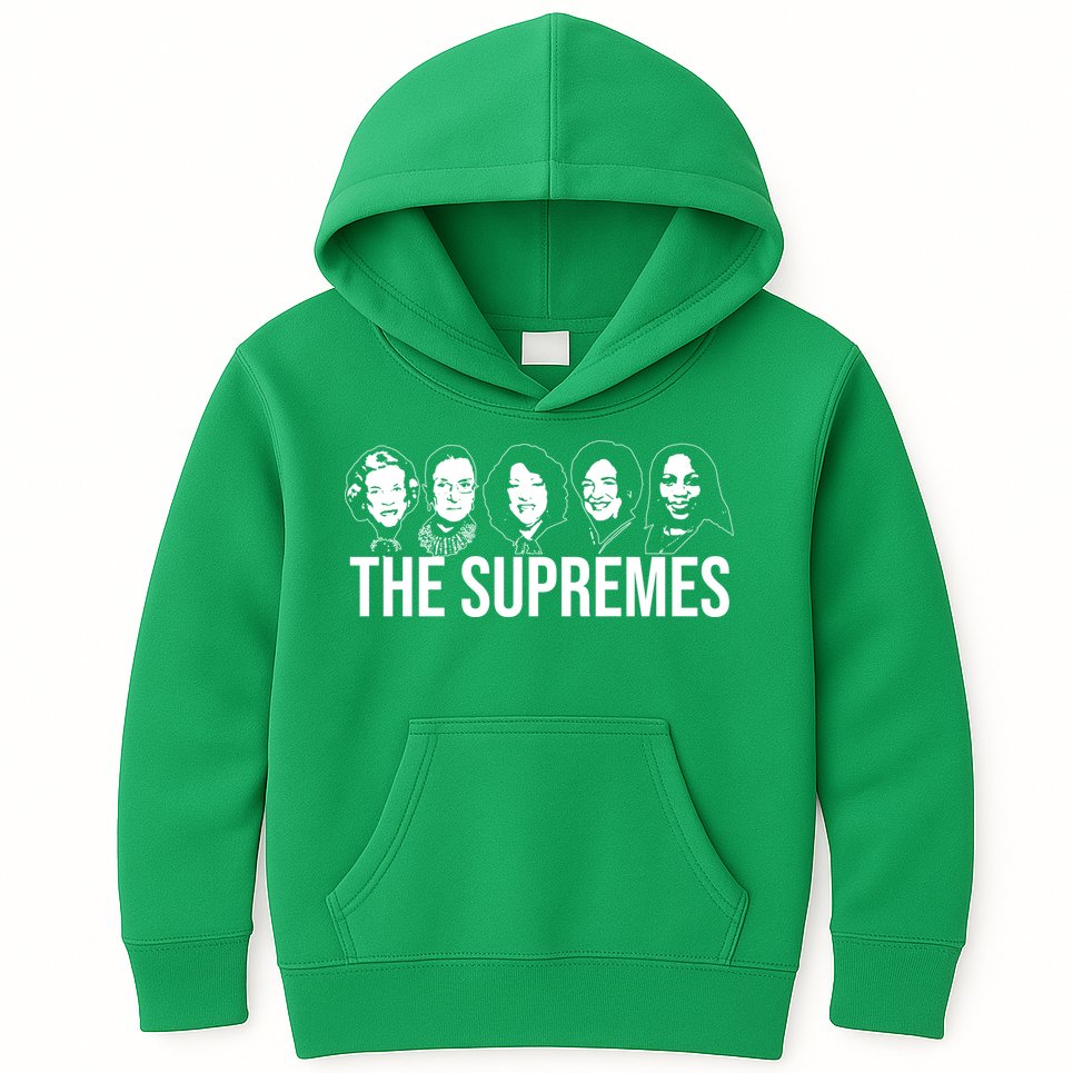 The Supremes Female Supreme Court Justices Kids Hoodie