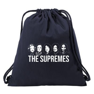 The Supremes Female Supreme Court Justices Drawstring Bag