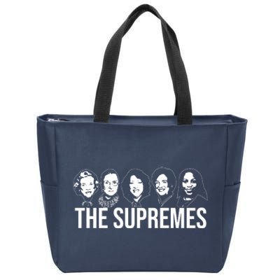 The Supremes Female Supreme Court Justices Zip Tote Bag