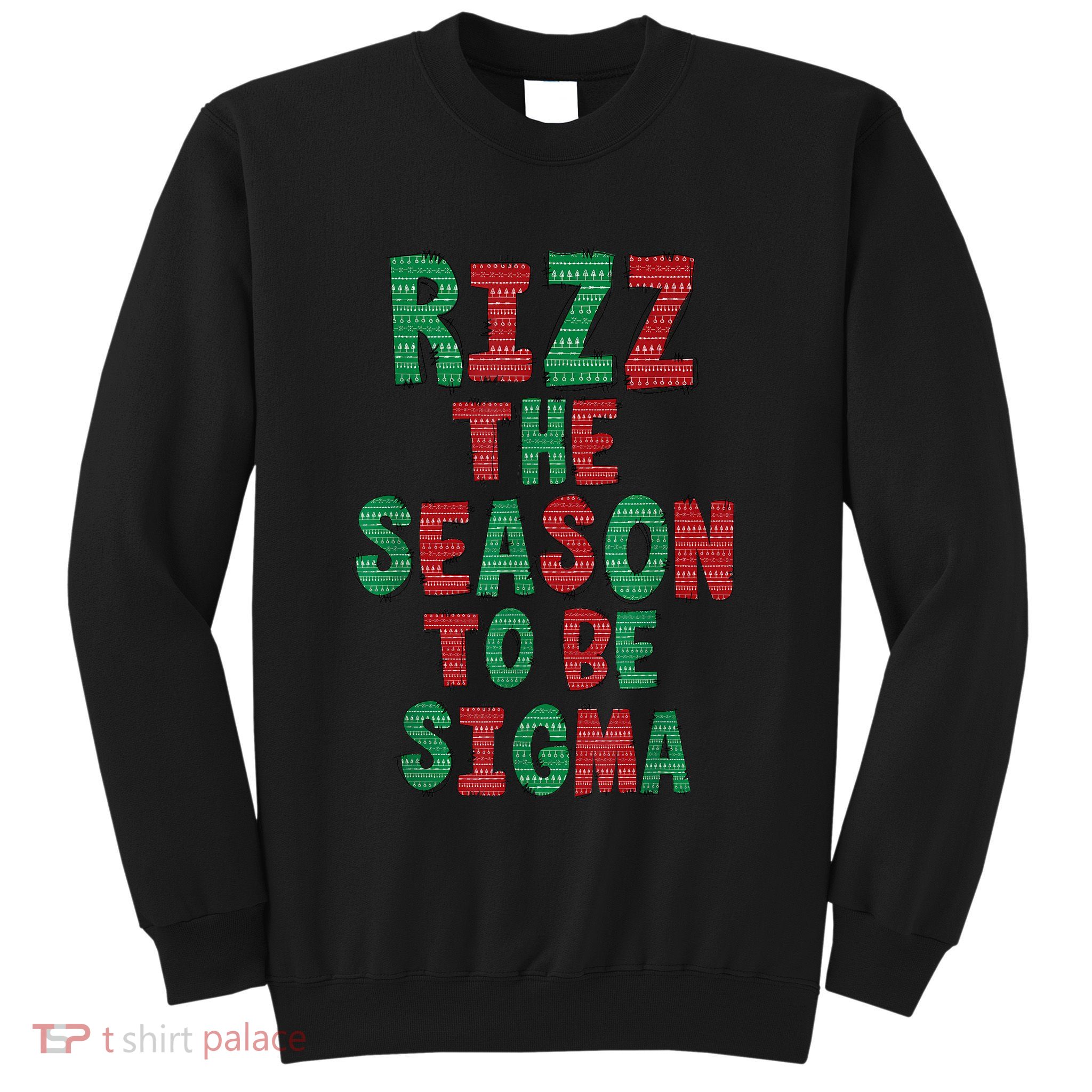 The Season Funny Gen Alpha Slang Christmas Teacher Sweatshirt