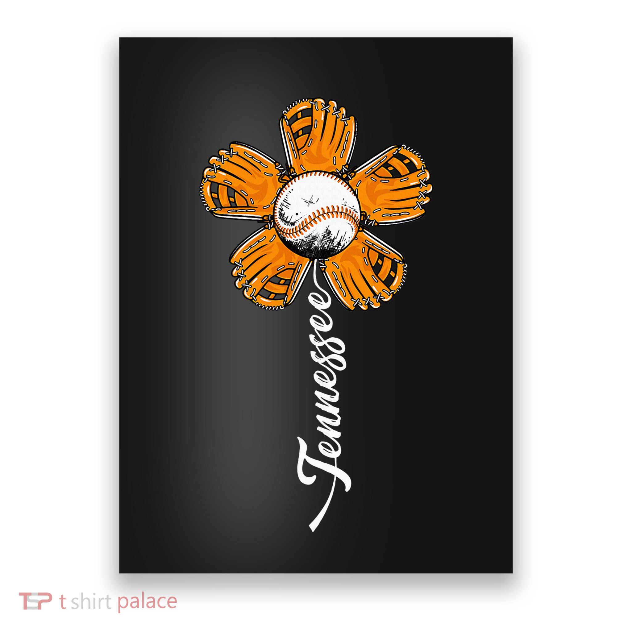 Tennessies Souvenir Flower I Love Tennessian Poster
