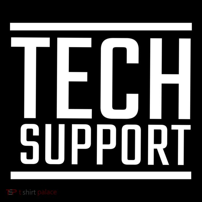 Tech Support Funny Drawstring Bag