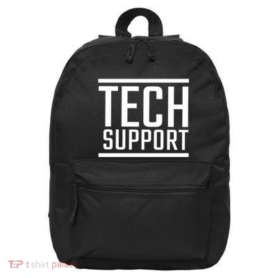 Tech Support Funny 16 in Basic Backpack