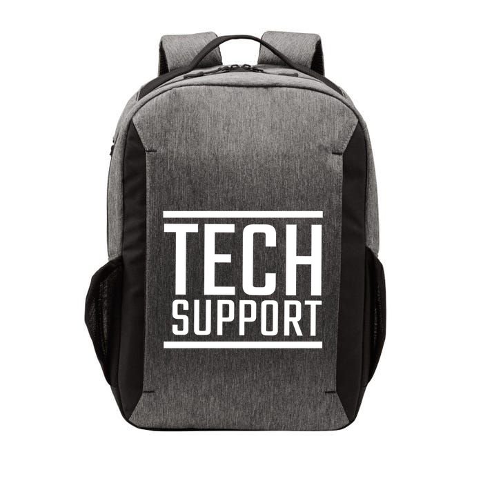 Tech Support Funny Vector Backpack